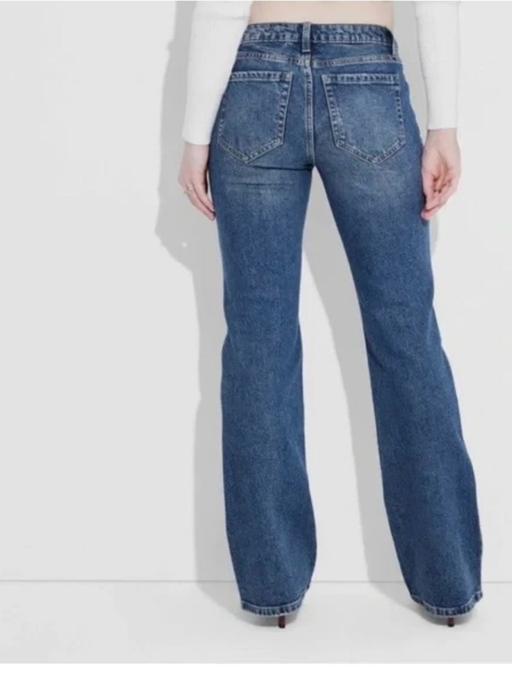 Wilde Fable  High-Rise Bootcut Women's Jeans - Blue